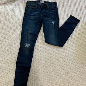 Hudson skinny jeans low rise